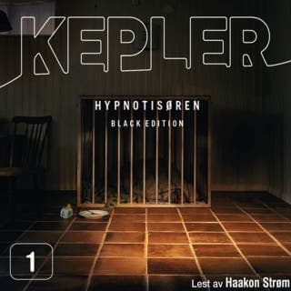 Hypnotisøren – Lars Kepler, lydbokens omslag