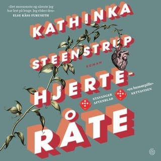 Hjerteråte – Kathinka Steenstrup, lydbokens omslag