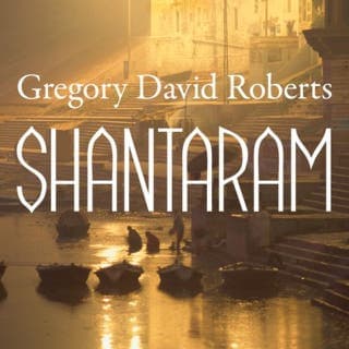 Shantaram – Gregory David Roberts, lydbokens omslag