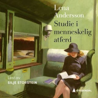 Studie i menneskelig atferd – Lena Andersson, lydbokens omslag