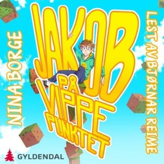 Jakob på vippepunktet – Nina Borge, lydbokens omslag