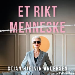 Et rikt menneske – Stian Hjelvin Andersen, lydbokens omslag