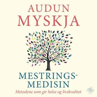 Mestringsmedisin – Audun Myskja, lydbokens omslag