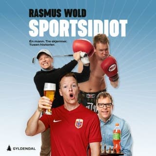 Sportsidiot – Rasmus Wold, lydbokens omslag