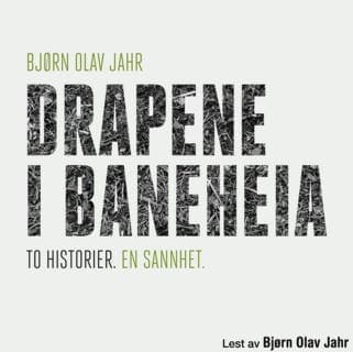Drapene i Baneheia – Bjørn Olav Jahr, lydbokens omslag