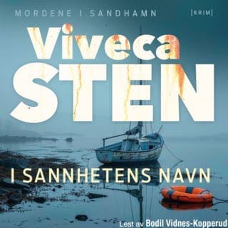 I sannhetens navn – Viveca Sten, lydbokens omslag