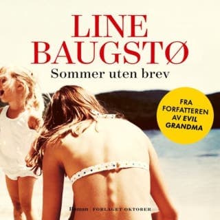 Sommer uten brev – Line Baugstø, lydbokens omslag