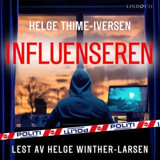 Influenseren – Helge Thime-Iversen, lydbokens omslag