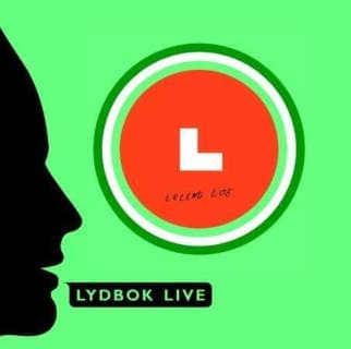 L – Erlend Loe, lydbokens omslag