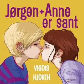 Jørgen + Anne er sant – Vigdis Hjorth, lydbokens omslag
