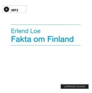 Fakta om Finland – Erlend Loe, lydbokens omslag