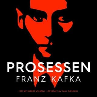 Prosessen – Franz Kafka, lydbokens omslag