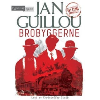 Brobyggerne – Jan Guillou, lydbokens omslag