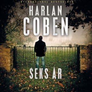 Seks år – Harlan Coben, lydbokens omslag