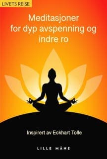 Meditasjoner for dyp avspenning – Eckhart Tolle, lydbokens omslag