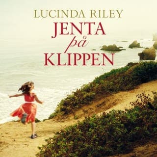 Jenta på klippen – Lucinda Riley, lydbokens omslag
