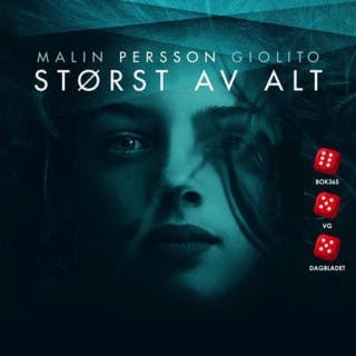 Størst av alt – Malin Persson Giolito, lydbokens omslag
