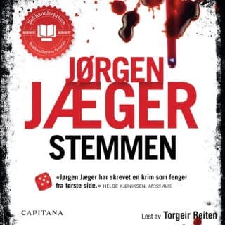 Stemmen – Jørgen Jæger, lydbokens omslag