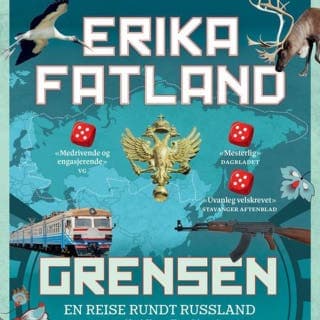 Grensen – Erika Fatland, lydbokens omslag