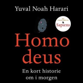 Homo deus – Yuval Noah Harari, lydbokens omslag