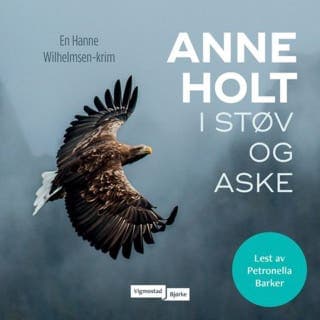 I støv og aske – Anne Holt, lydbokens omslag