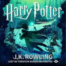 Harry Potter og Ildbegeret – J.K. Rowling, lydbokens omslag