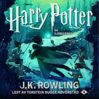 Harry Potter og Ildbegeret – J.K. Rowling, lydbokens omslag