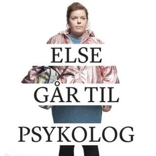 Else går til psykolog – Else Kåss Furuseth, lydbokens omslag