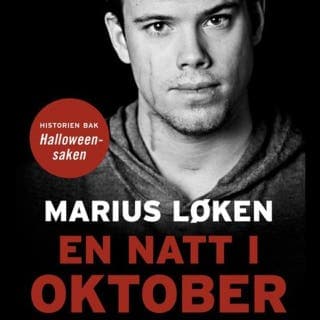 En natt i oktober – Marius Løken og Marit Sunnanå Aalrust, lydbokens omslag