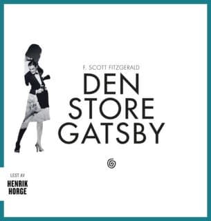 Den store Gatsby – F. Scott Fitzgerald, lydbokens omslag