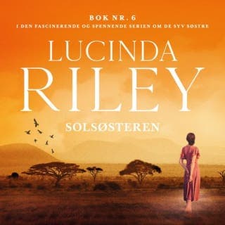 Solsøsteren – Lucinda Riley, lydbokens omslag