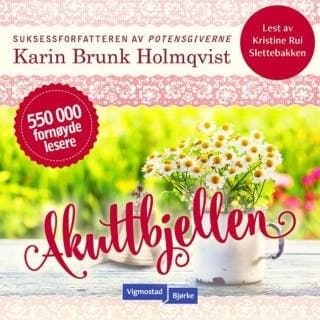 Akuttbjellen – Karin Brunk Holmqvist, lydbokens omslag