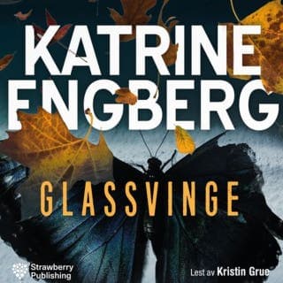 Glassvinge – Katrine Engberg, lydbokens omslag
