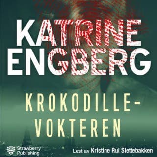Krokodillevokteren – Katrine Engberg, lydbokens omslag