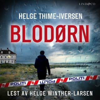 Blodørn – Helge Thime-Iversen, lydbokens omslag