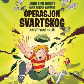 Operasjon Svartskog – Jørn Lier Horst, lydbokens omslag