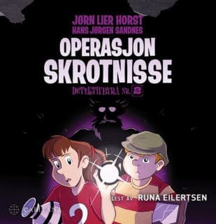 Operasjon Skrotnisse – Jørn Lier Horst, lydbokens omslag