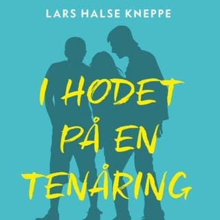 I hodet på en tenåring – Lars Halse Kneppe, lydbokens omslag