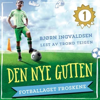 Den nye gutten – Bjørn Ingvaldsen, lydbokens omslag