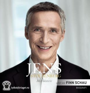 Min historie – Jens Stoltenberg, lydbokens omslag
