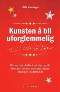 Kunsten å bli uforglemmelig – Dale Carnegie, lydbokens omslag
