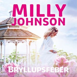 Bryllupsfeber – Milly Johnson, lydbokens omslag
