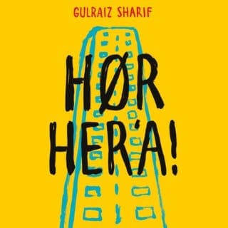 Hør her'a! – Gulraiz Sharif, lydbokens omslag