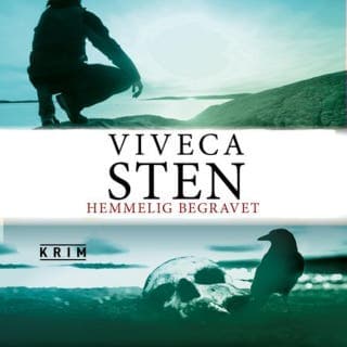 Hemmelig begravet – Viveca Sten, lydbokens omslag