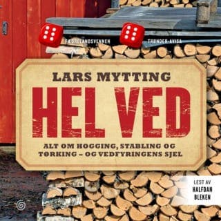 Hel ved – Lars Mytting, lydbokens omslag