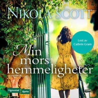 Min mors hemmeligheter – Nikola Scott, lydbokens omslag