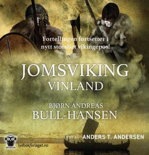 Vinland – Bjørn Andreas Bull-Hansen, lydbokens omslag