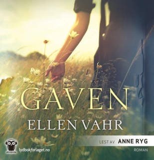 Gaven – Ellen Vahr, lydbokens omslag
