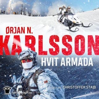 Hvit armada – Ørjan N. Karlsson, lydbokens omslag