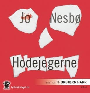 Hodejegerne – Jo Nesbø, lydbokens omslag